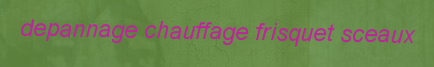 Depannage chauffage Frisquet Sceaux