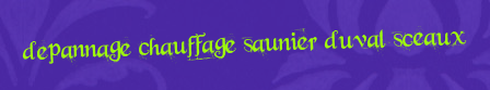 Depannage chauffage Saunier Duval Sceaux